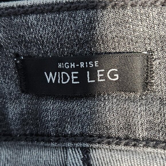 White House Black Market High-Rise Wide Leg Jeans - Size 6 - Picture 3 of 12